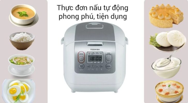 Nồi Cơm Điện Tử Toshiba RC-18NTFV(W)