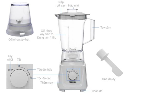 Máy xay sinh tố Toshiba MX-60T(H)