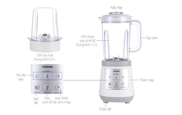 Máy Xay Sinh Tố Toshiba BL-70PR1NV
