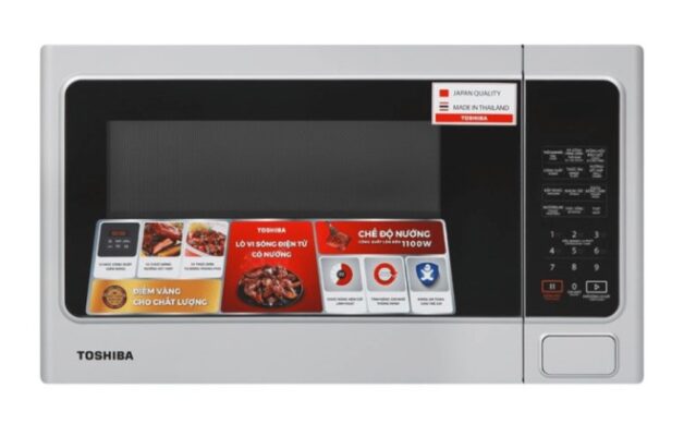 Lò vi sóng nướng Toshiba với Thiết Kế Ngoại Hình Sang Trọng