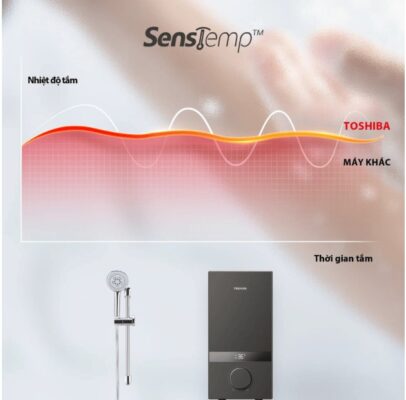 máy nước nóng trực tiếp Toshiba