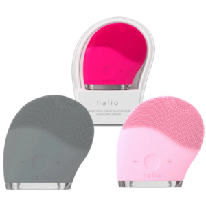Máy rửa mặt và massage Halio Facial Cleansing & Massaging Device